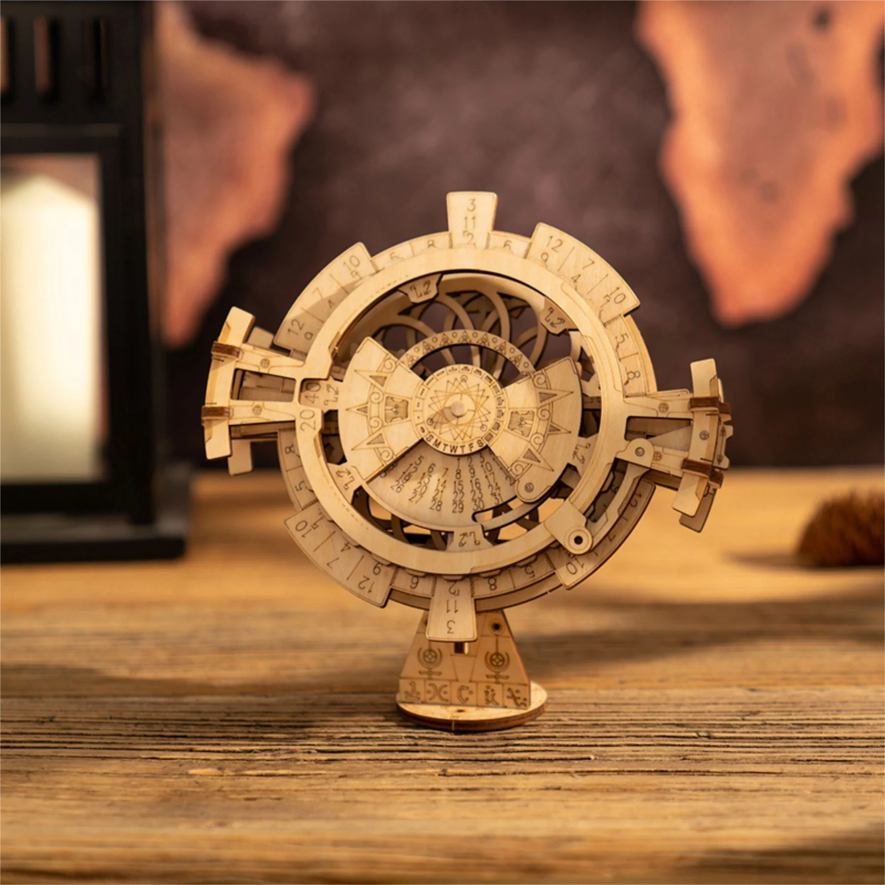 Robotime ROKR Perpetual Calendar Building Kit - Image 4