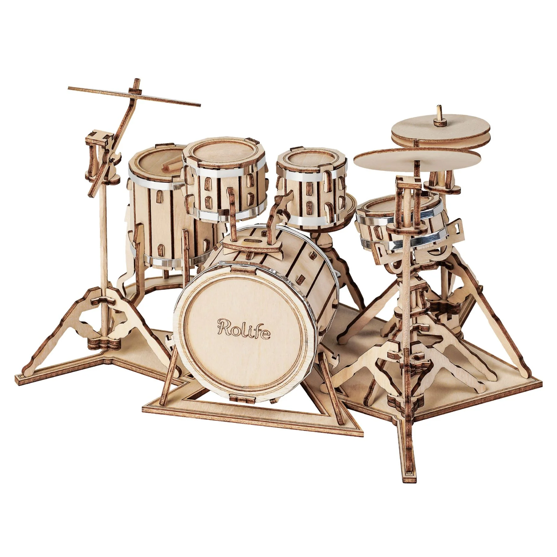 Robotime Rolife Self Build 3D Model Kit - Musical Instruments - Image 25
